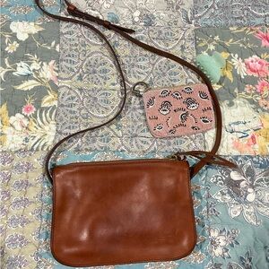 Madewell The Simple Leather Crossbody Bag